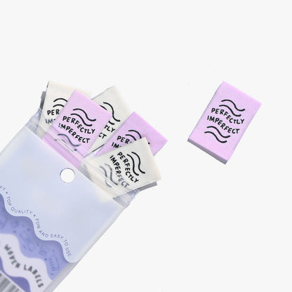 Woven Labels - "Perfectly Imperfect”