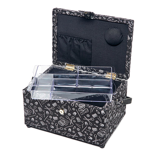 Notion Print Sewing Box