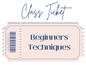Beginners Sewing Techniques 3 Week Evening Class