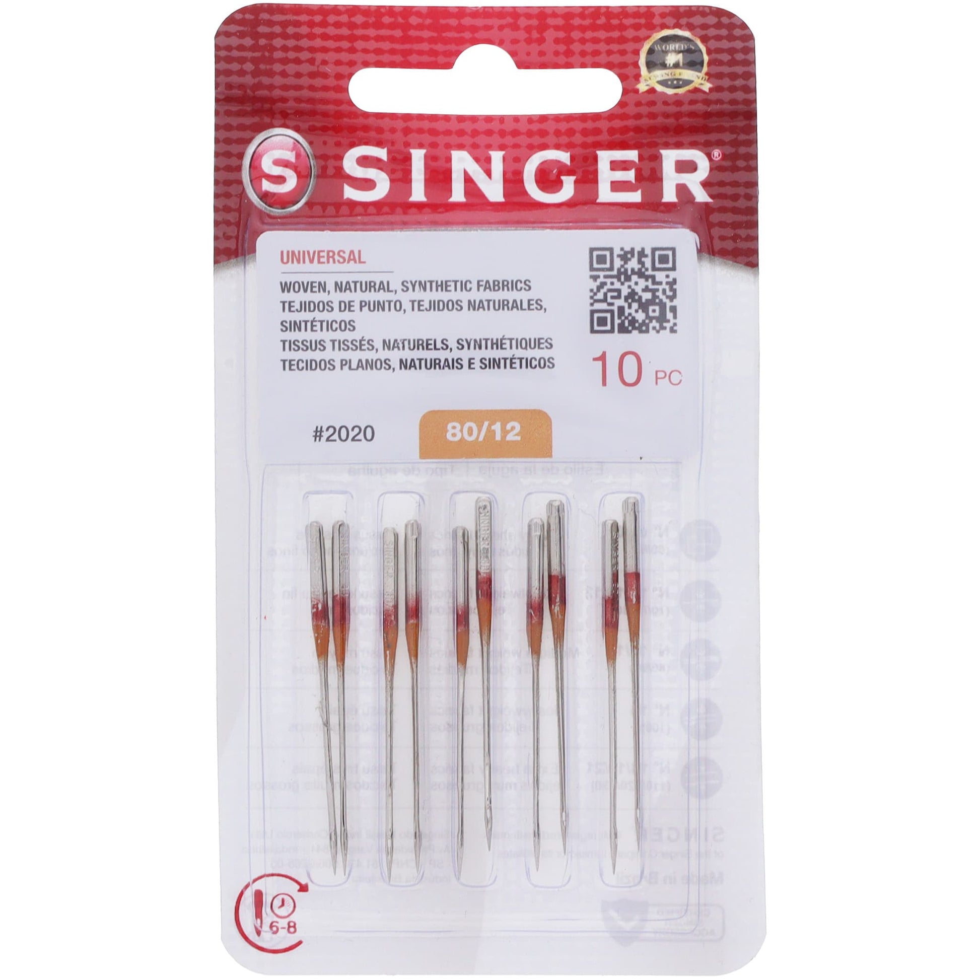 Universal Needles, Singer Type 2020 - Multiple Options