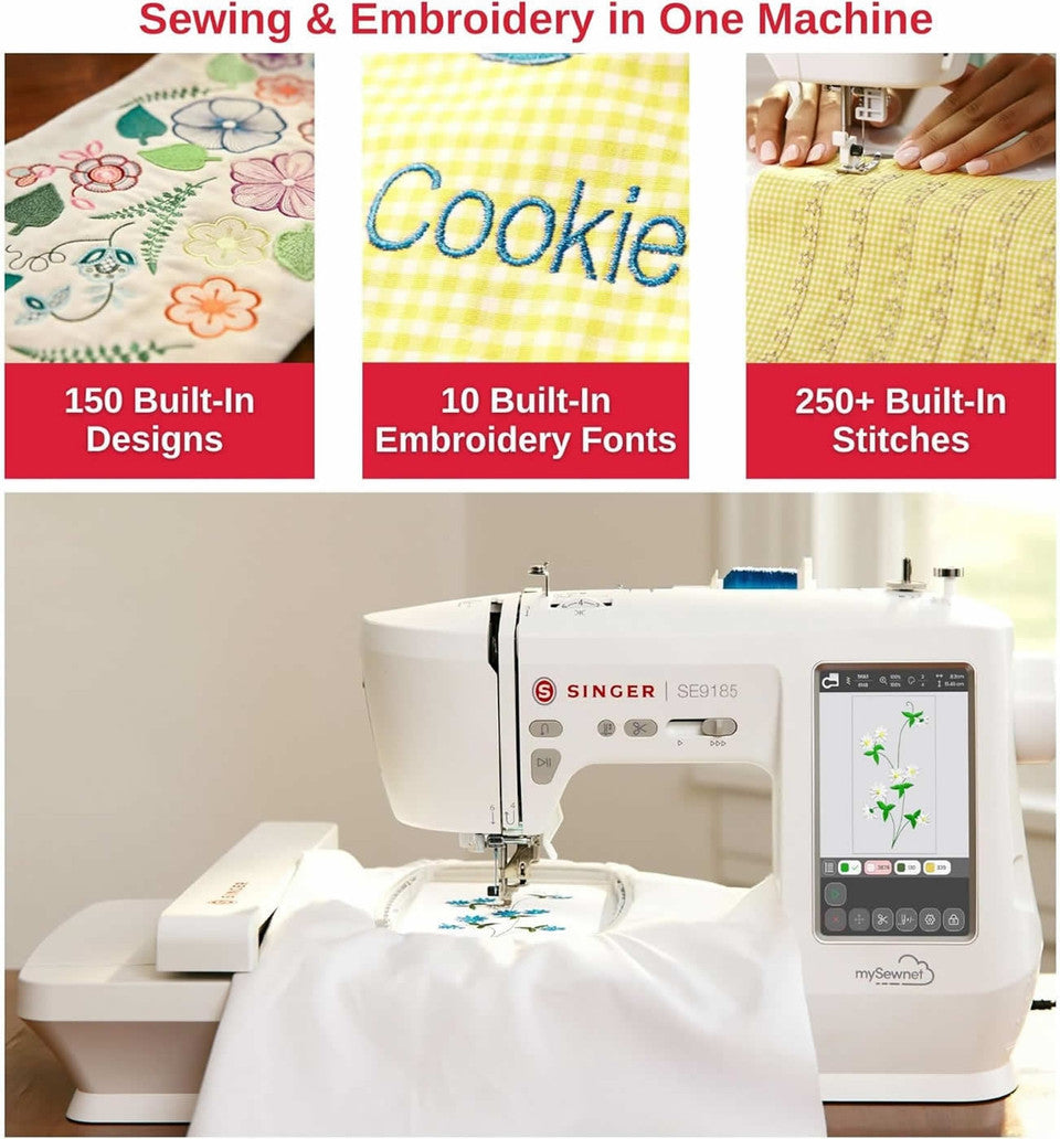 Singer SE9185 Sewing & Embroidery Machine
