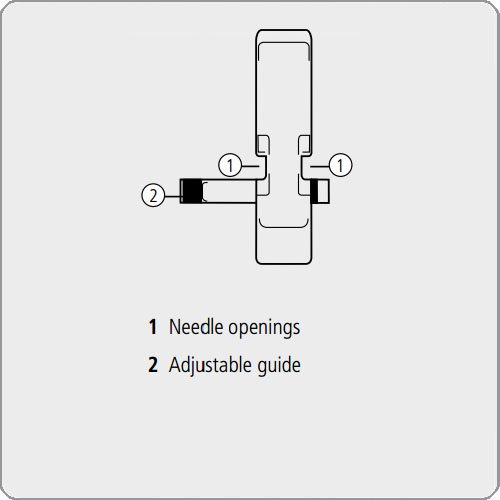 #14N - Zipper Foot, Bernina #0084597000 - 5sew